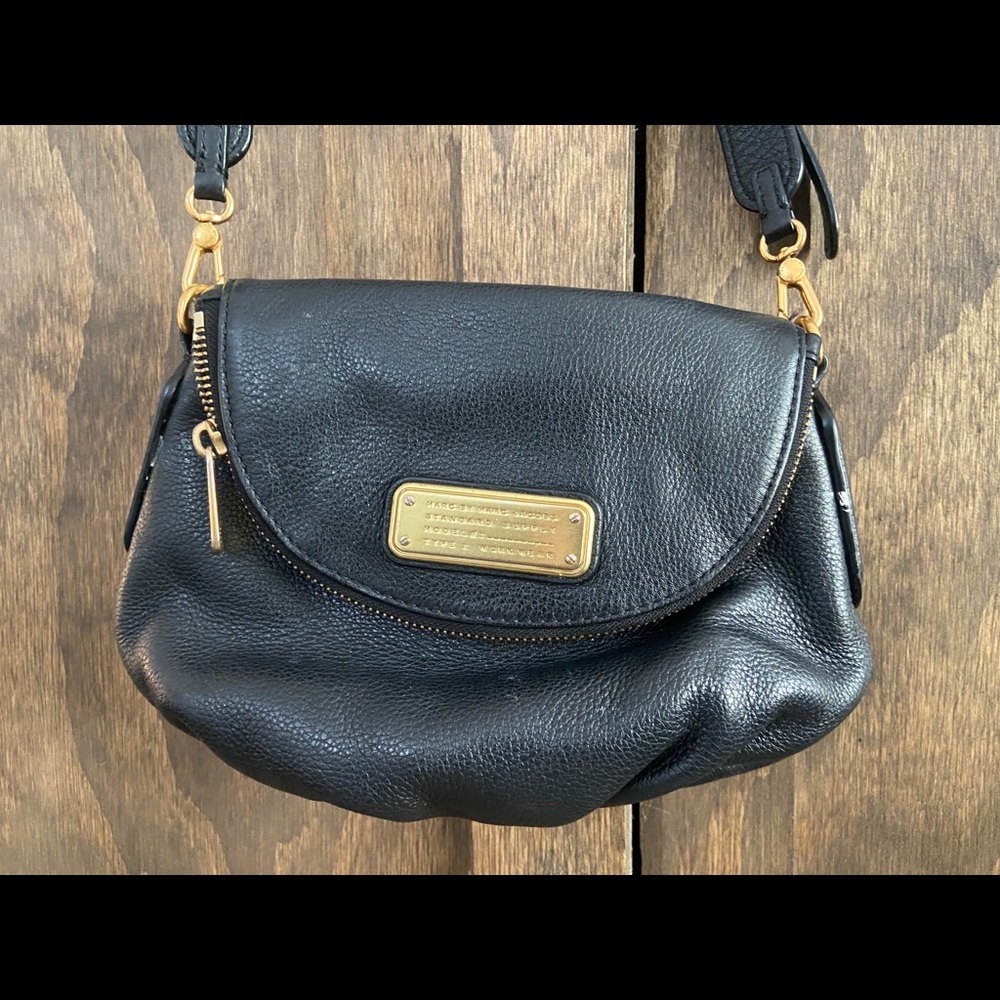 MARC JACOBS Classic Q Natasha Leather Crossbody